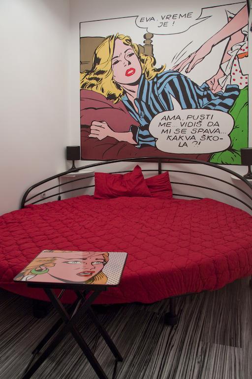 Pop Art Hostel เบลเกรด ห้อง รูปภาพ